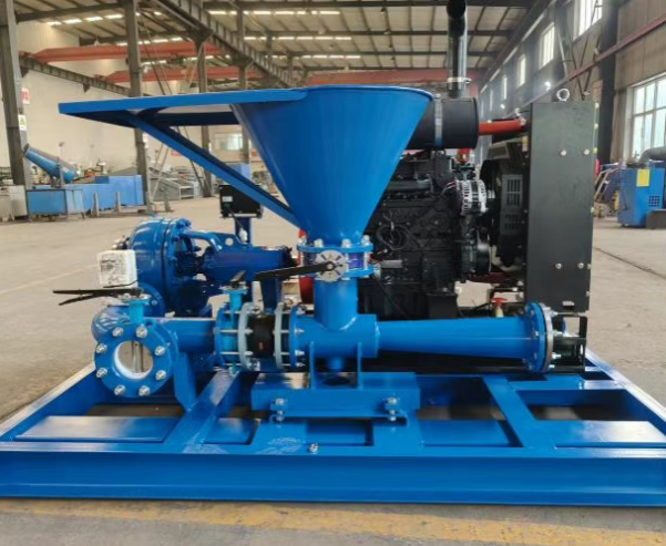 柴油驅(qū)動(dòng)混漿裝置出口澳大利亞助力水平定向鉆項(xiàng)目